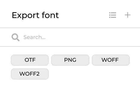SaaS dashboard mockup featuring an overlay modal for exporting data.